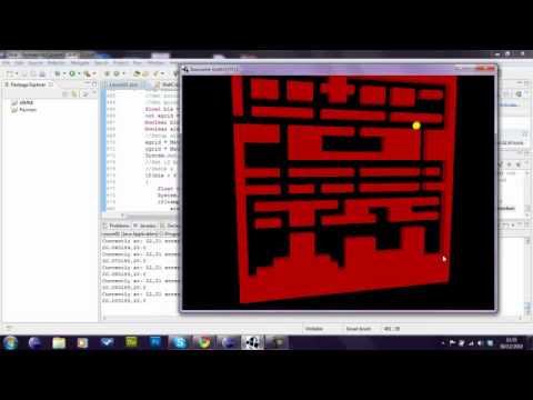 Pacman Generated Maze & Collision Detection