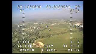 More testing with Skylark Dianmu OSD (narrated flight)