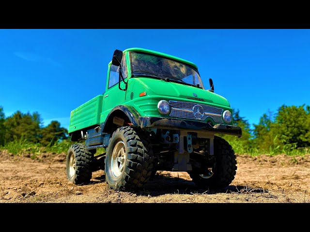 Tamiya CC-01 Unimog 406 Break Down - First Run of the Longheroni