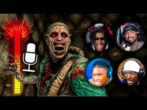 4 BLACK GUYS VS THIS ENTITY THAT CAN HEAR OUR MICS!!!!!
