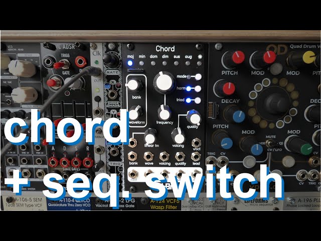 【Qubit】 chord This Month's Module: Qu-bit Electronix Chord v2 Review - Synth and