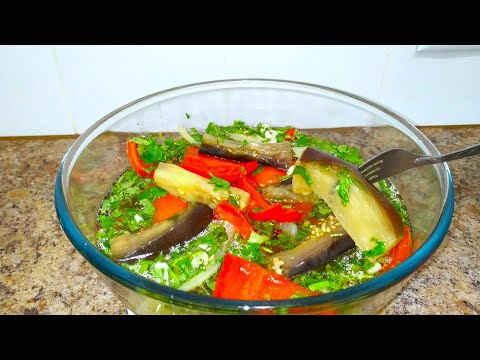 Маринованные Баклажаны на Улет! ВКУСНО так, что Готовлю все Лето! Готовьте Сразу МНОГО!
