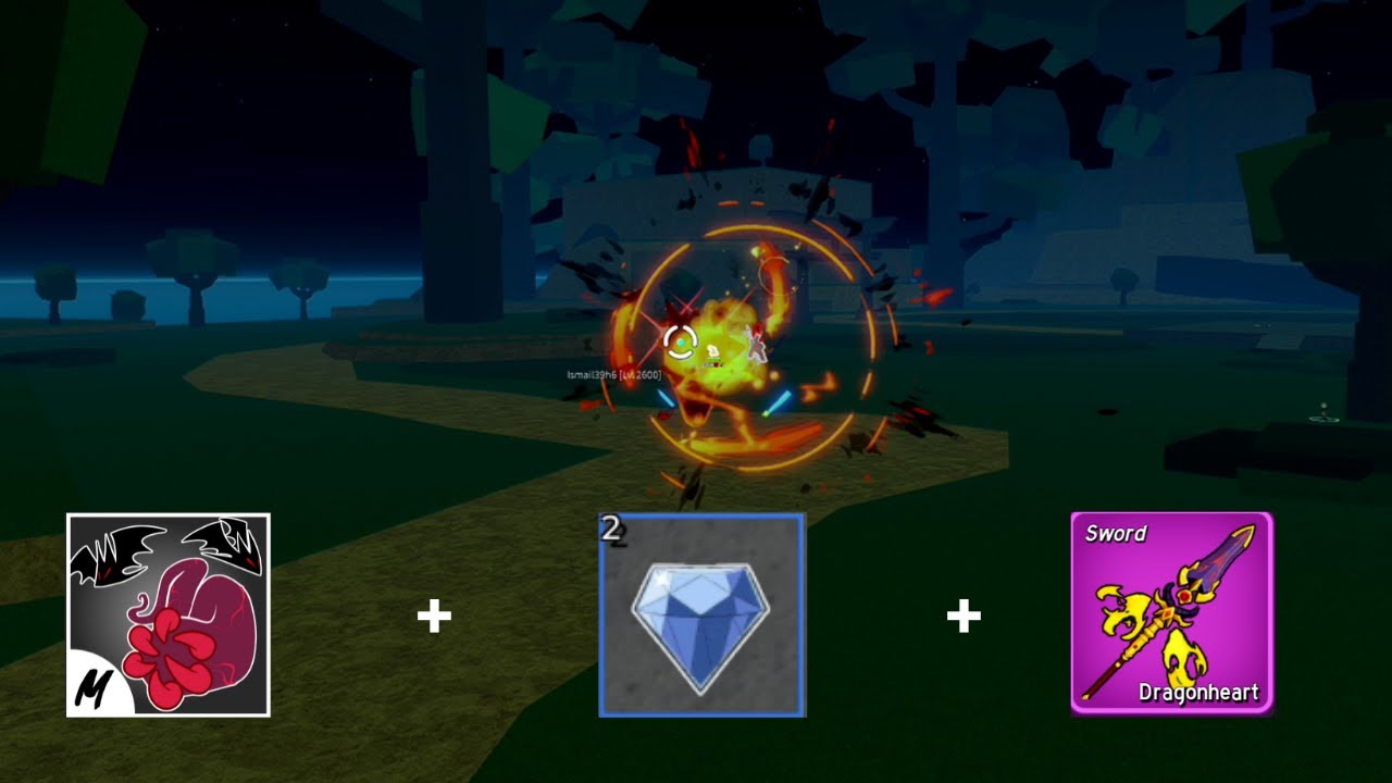 Bounty Hunting with Diamond No-Skill Build! | Blox Fruits Diamond ...