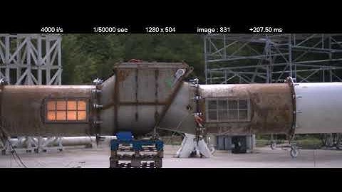 Explosion isolation valve VIGIFLAP - Test INERIS