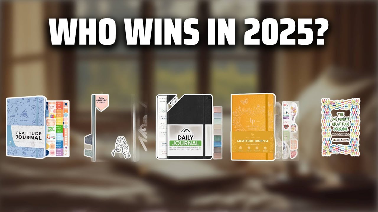 The Top 5 Best Happiness Journal in 2025 - Must Watch Before Buying!