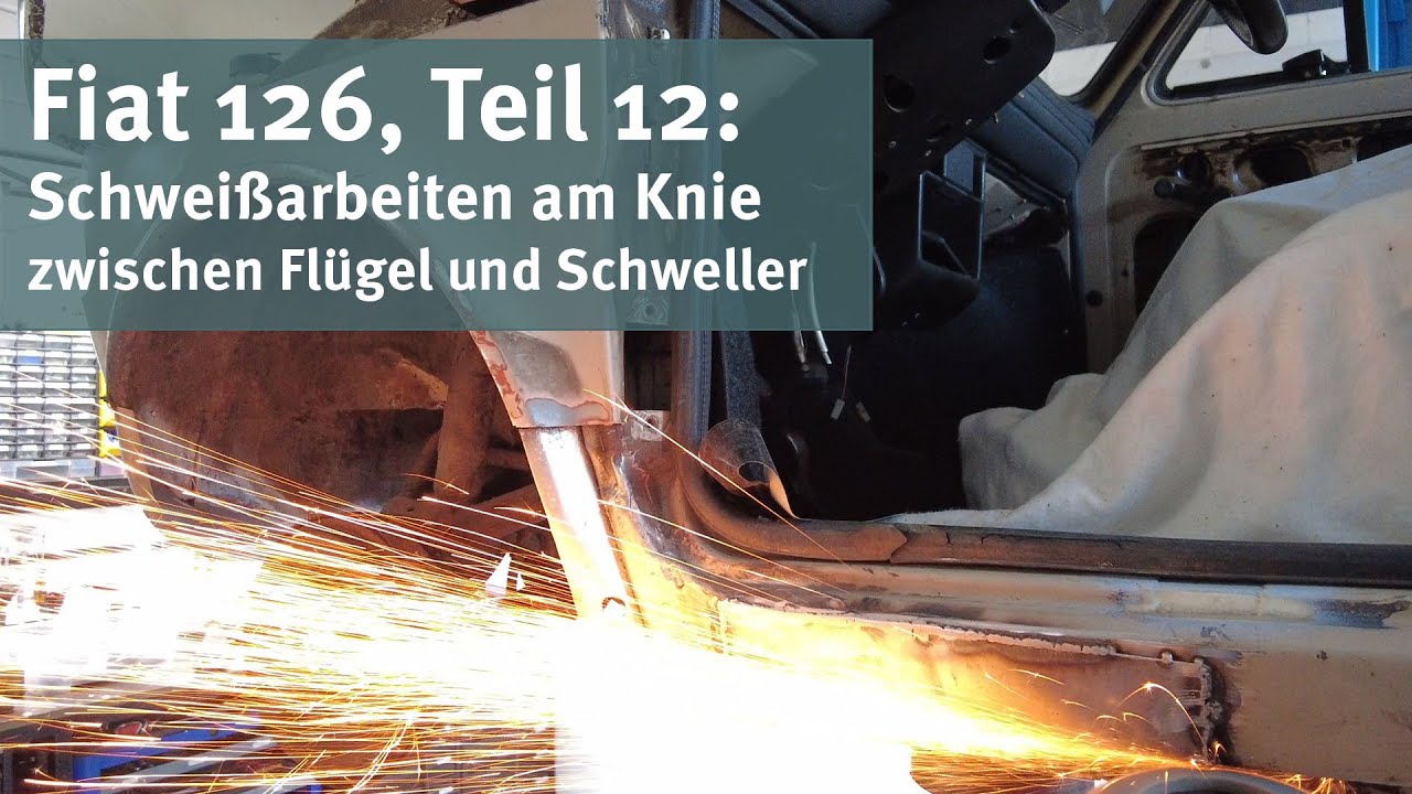 Fiat 126, Teil 11: Übergangsstück vom Flügel zum Schweller