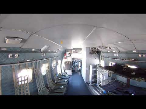 FIDAE: CASA C212-300 DE LA FACH EN 360°