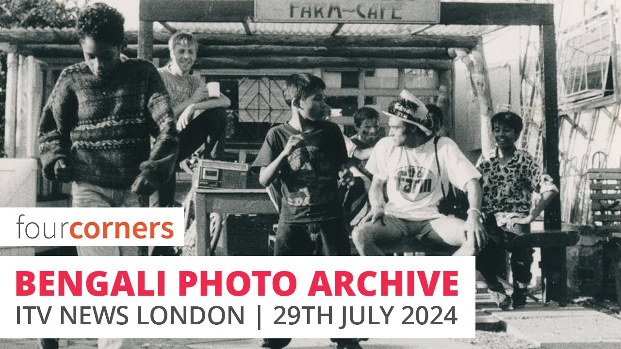 Bengali Photo Archive on ITV London News, 29/07/24 | Four Corners