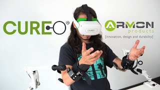 Vr Therapy With Arm Support Cureo X Edero
