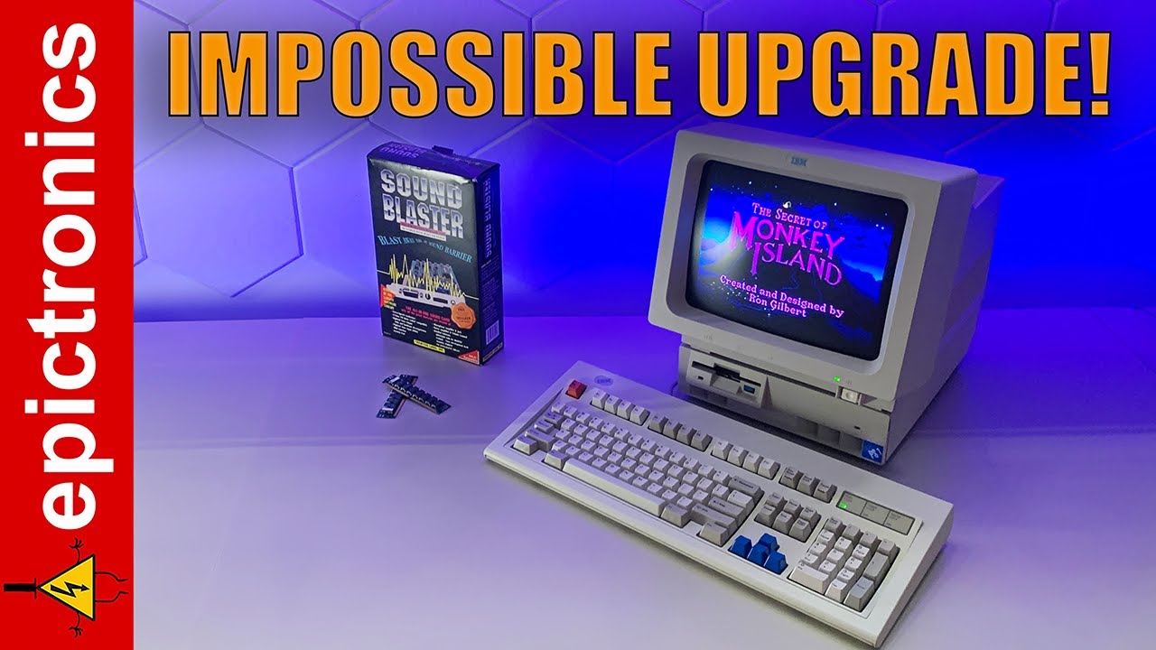 IBM PS/V Vision in DOSBox - YouTube