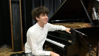 Topeka Symphony Orchestra soloist Vitaly Starikov at Kansas Public Radio Sept. 26, 2025