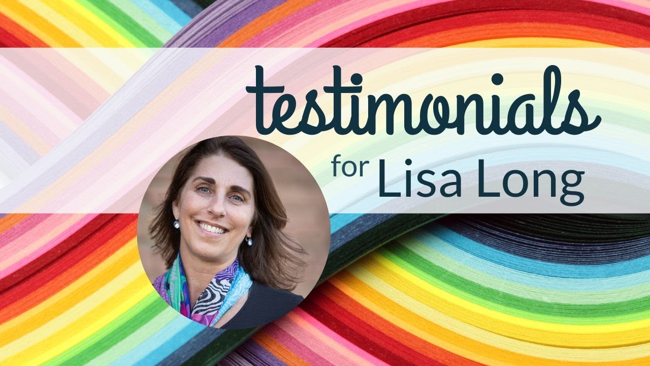 Testimonials for Lisa Long - YouTube
