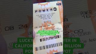 California lottery player hits $1.73 billion Powerball jackpot โข #bayarea #california #powerball