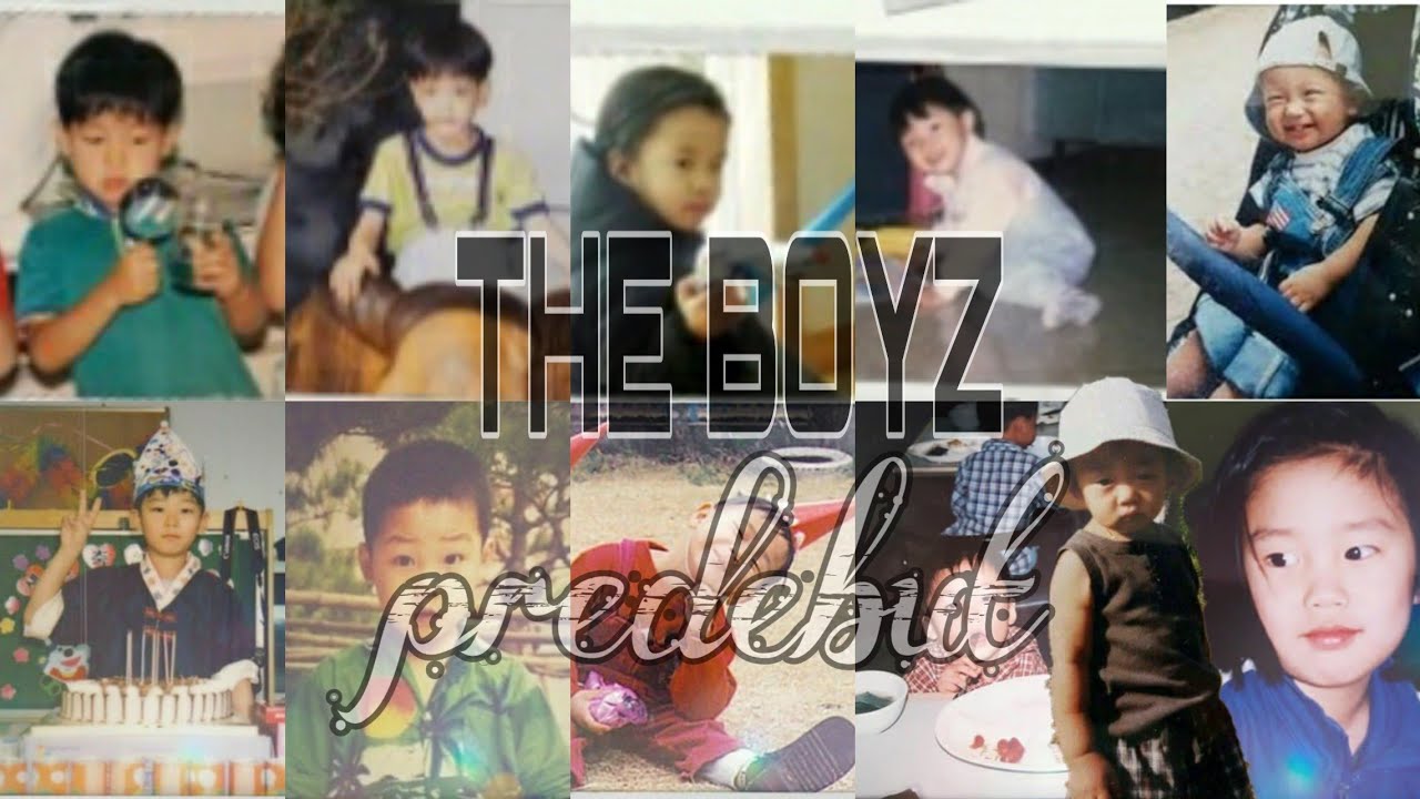 THE BOYZ PREDEBUT PICTURES AND CLIPS