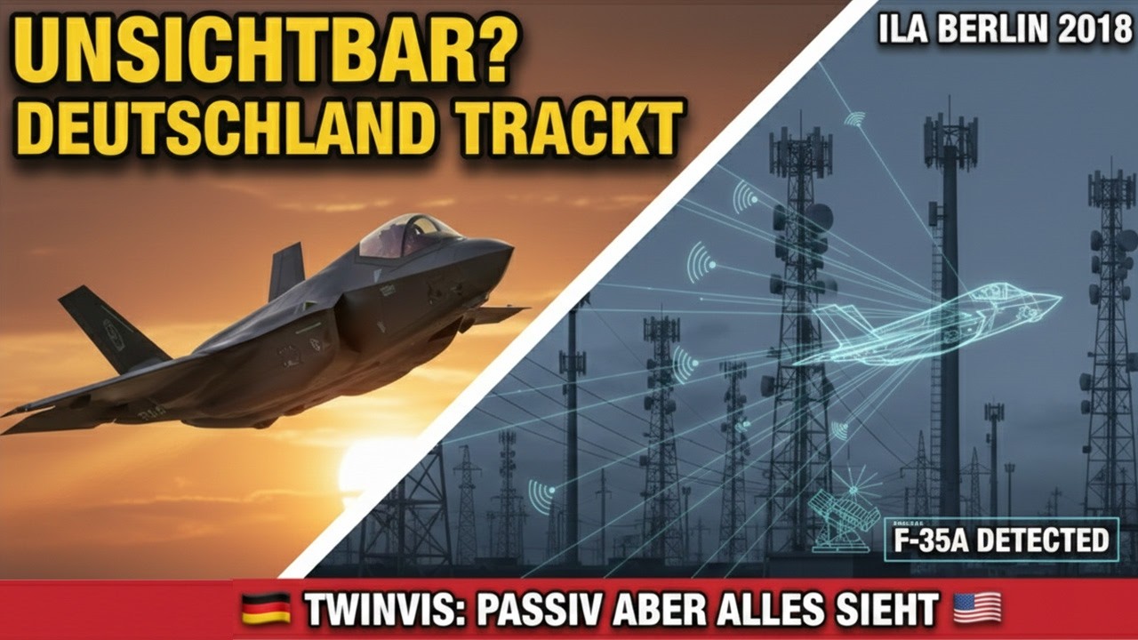 NATO SCHOCKIERT: Wie TwInvis jede F-35 in Sekunden findet