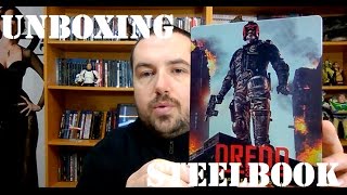 Dredd Bluray Steelbook Unboxing