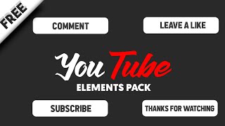 YT ELEMENTS PACK BY ATP | FREE TO USE | NO COPYRIGHT | DOWNLOAD NOW !! screenshot 5