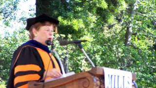 Full Mills College Commencement 2009 - Welcome News
