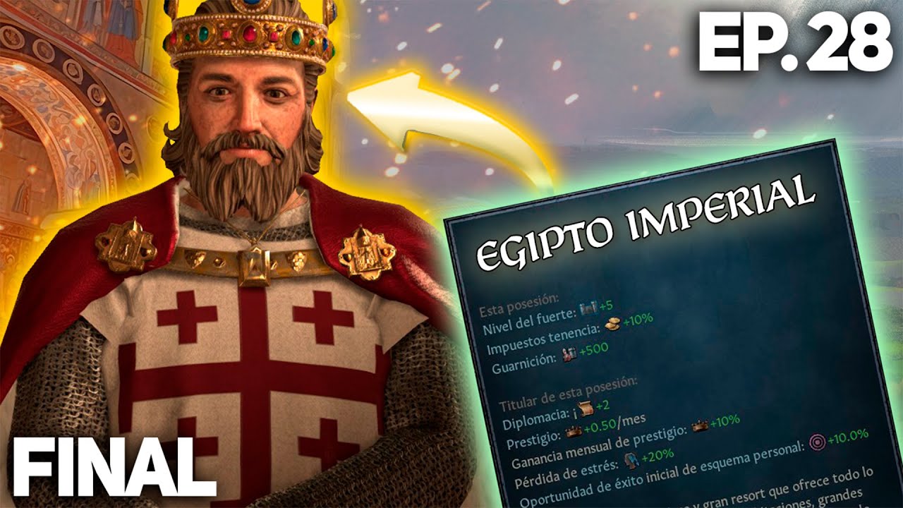 UN IMPERIO CRUZADO en EGIPTO | Crusader Kings 3 | GONZALO de ASTURIAS ...