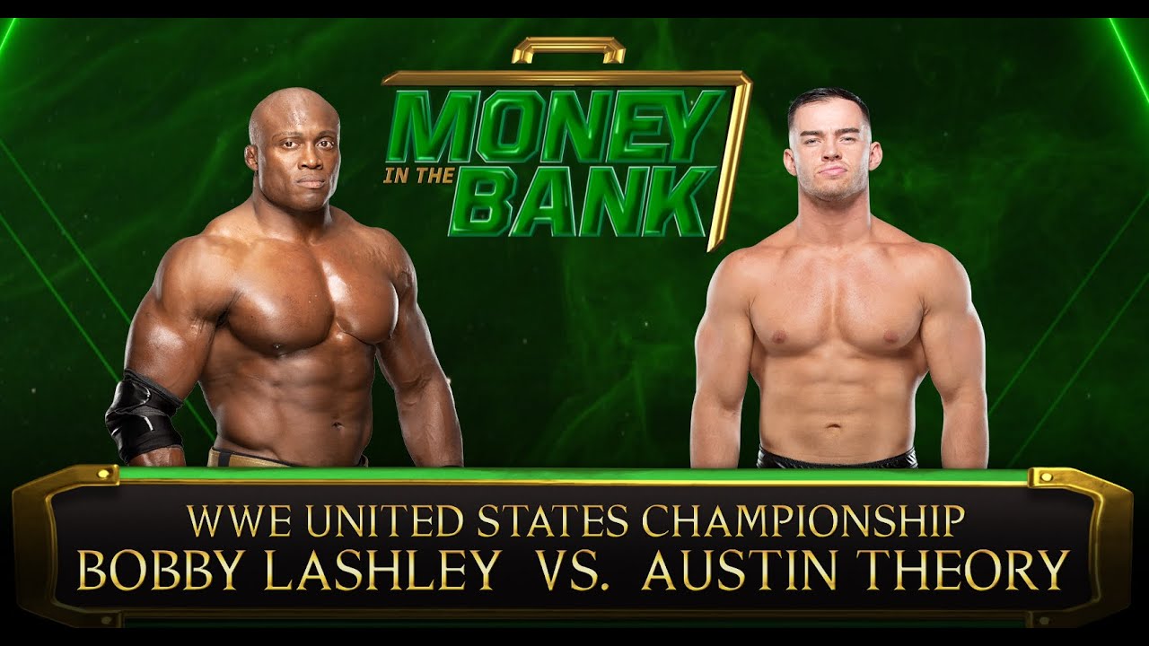 FULL MATCH - Bobby Lashley vs Theory | WWE Money in the Bank | United States Championship