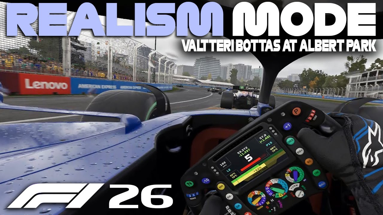 F1 26 [MOD] REALISM MODE | Valtteri Bottas Cadillac F1 Team at Australian GP