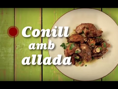 Vídeo: Com Cuinar Un Conill Amb Salsa D’all