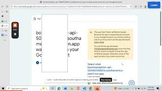 Información Recepte Google Calendar Integration – OAuth Verification Demo Guía