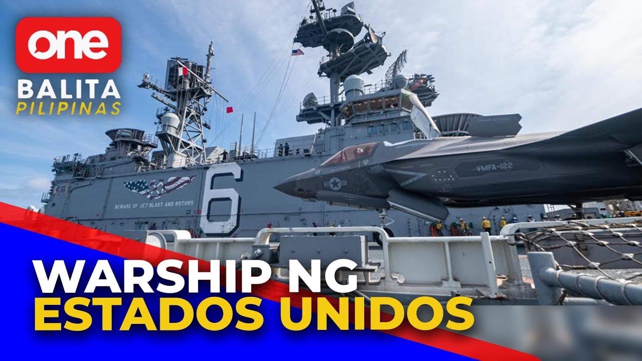 USS America LHA 6, dumaong sa Manila Port