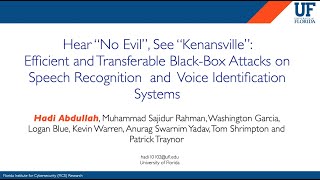 Hear “No Evil”, See “Kenansville”: Efficient and Transferable Black-Box Attacks on Automatic ...