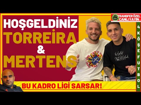 TORREİRA VE MERTENS GELDİ | TRANSFER RAPORU | GALATASARAY ÖZEL GECEYARISI YAYINI #Golvar