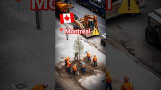 les Taxes et les nids-de-poule a Montréal 😱