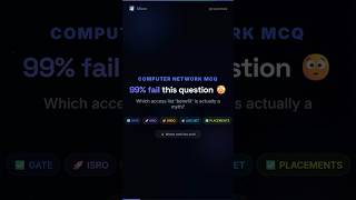 99% fail this question 😳 Miss Mat Karna | CN MCQ |