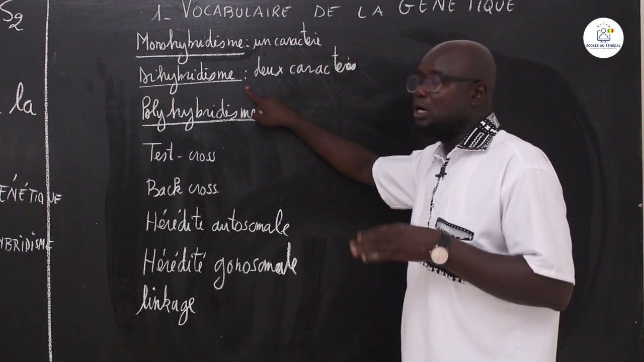 Cours - Terminale S - SVT : Travaux dirigés / Résumé de cours / Le vocabulaire de la génétique / S2