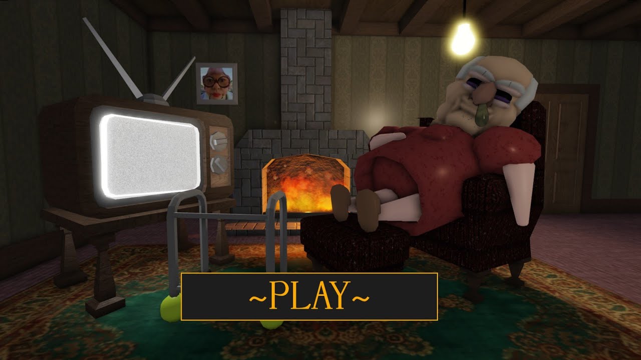 GRUMPY GRANDPA! FUN OBBY! ROBLOX