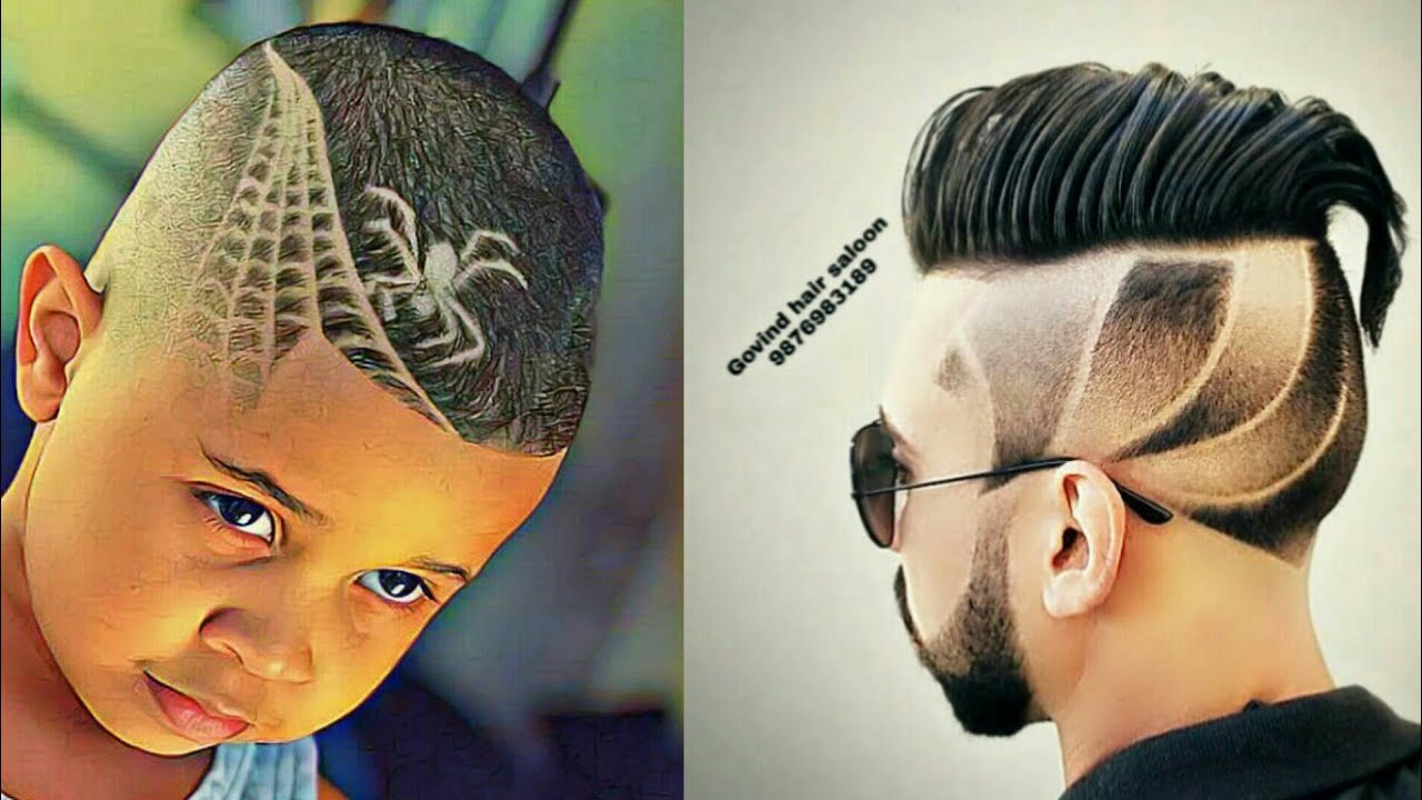 Hair cut style of boys | Hair design boy | govind hair salon - YouTube