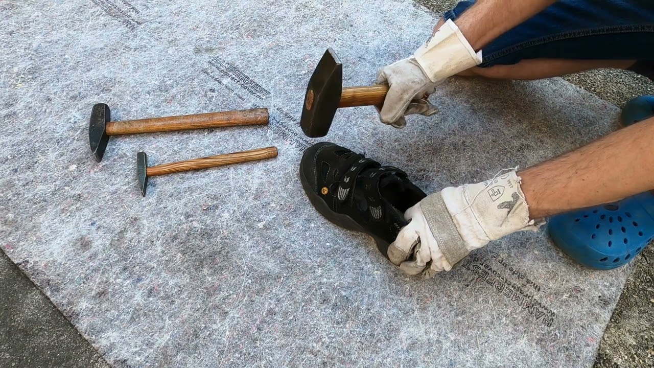 Hält die Stahlkappe das aus ?