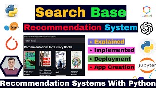 Search Based Recommendation Explained And Implemented With Python | Recommendation Tutorials