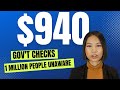 $940 Cash Millions in Unclaimed Government Checks Await You! Don&#39;t Be Left Behind