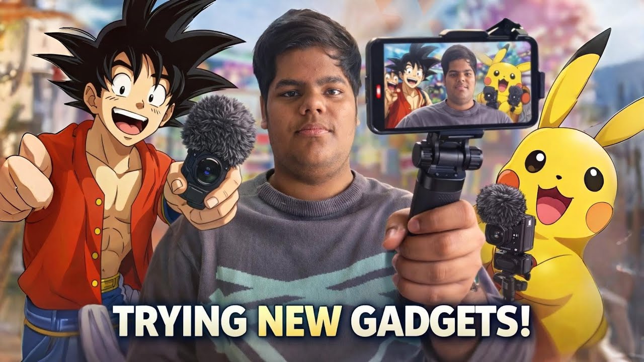 Manime Tries New Youtube Gadgets To Make Damn Good Videos 😄