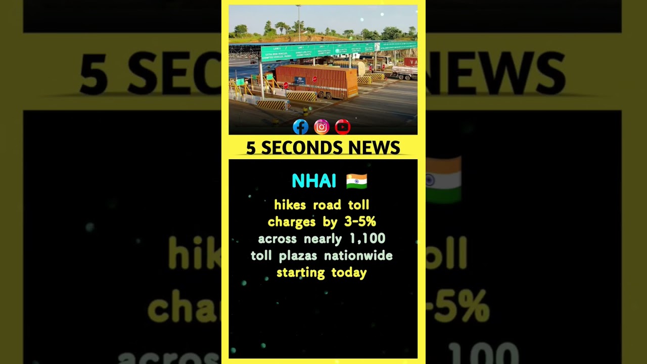 The new toll rates will be implemented from June 3, 2024