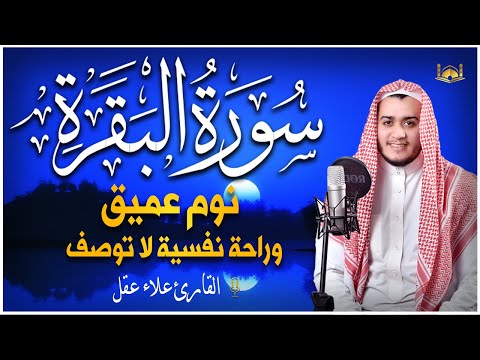 قران كريم طارد الشياطين تلاوة هادئة للنوم والراحة النفسية بصوت هادئ ومريح جدا علاء عقل 