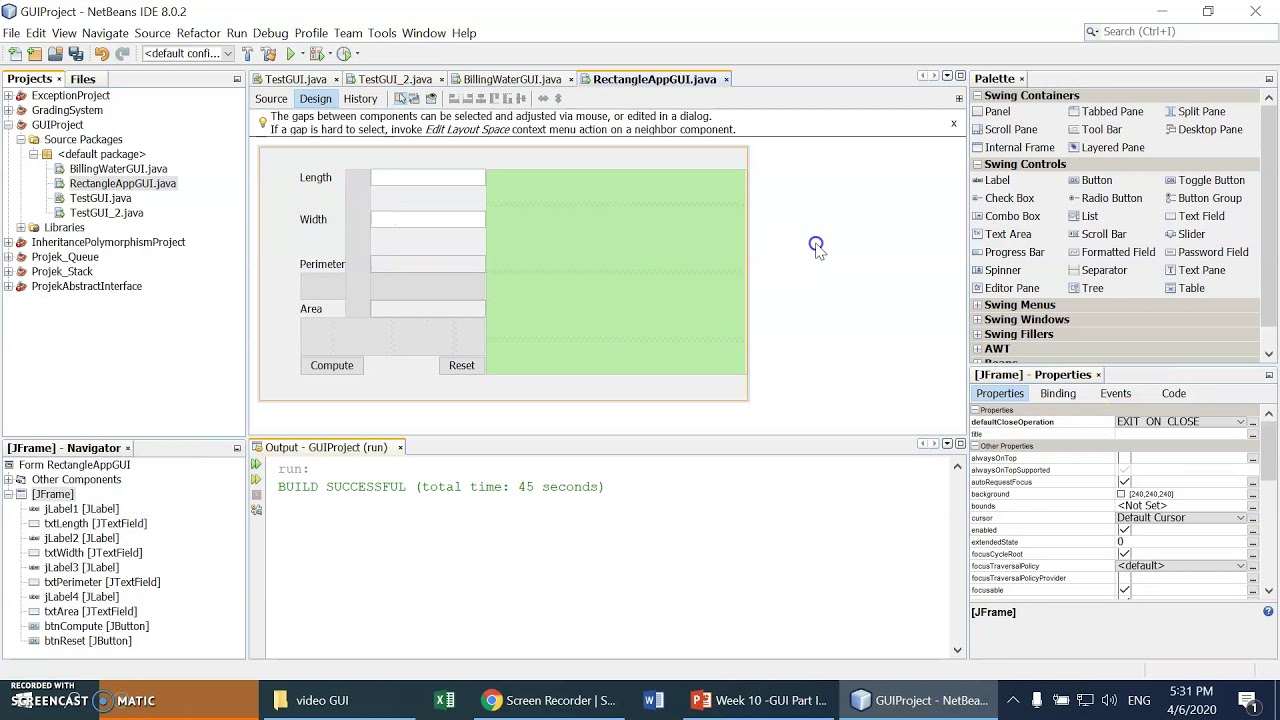 Java - GUI Part 11 - YouTube