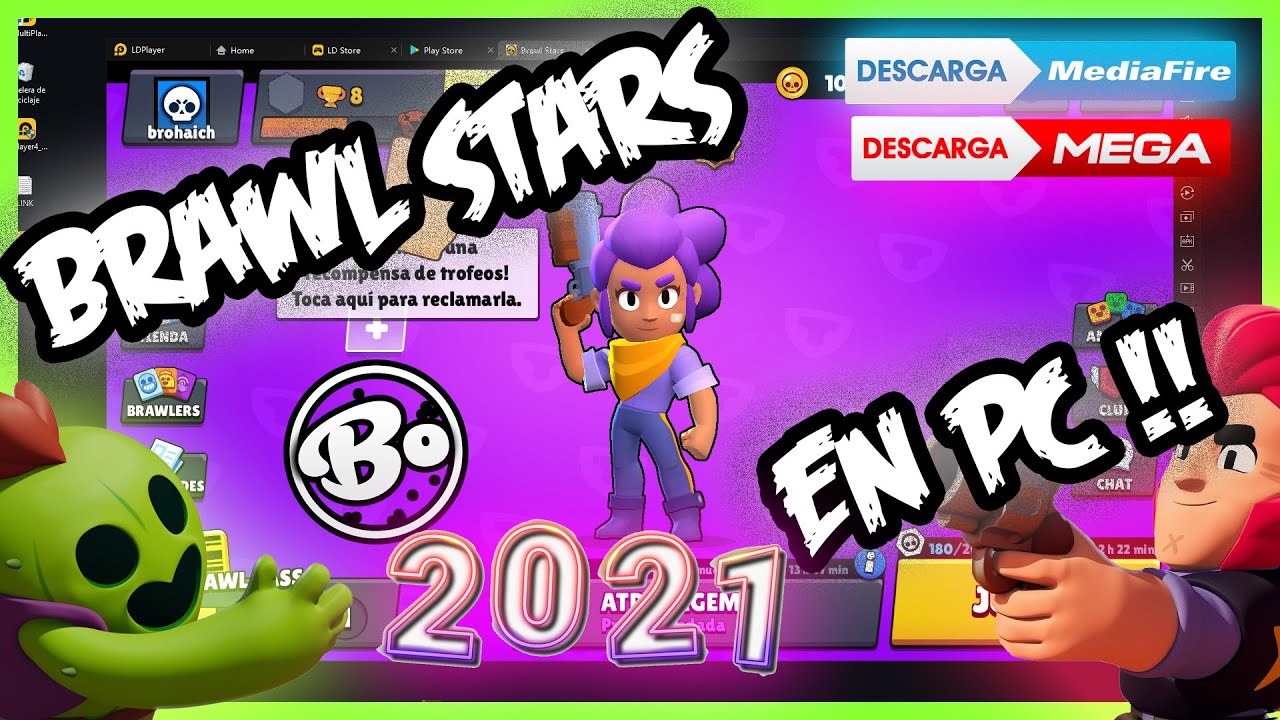 Descargar E Instalar Brawl Stars Para Pc Sin Lag 2021 Sin Bluestacks Youtube - como instalar brawl stars en el pc