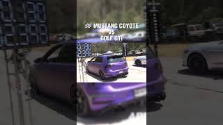 Mustang Coyote vs Golf GTI #ArranconesMx #arrancones