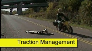 Traction Management for Maximum Braking Turning and  Swerving