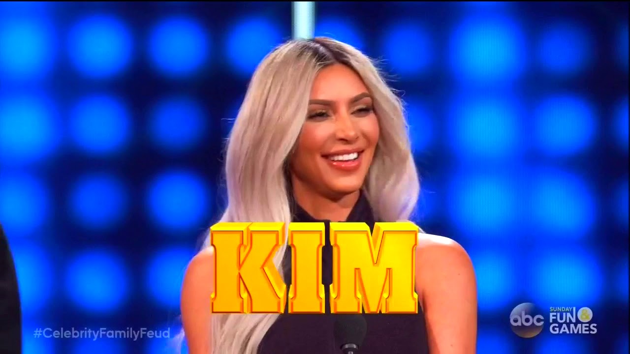 Kim Kardashian & Kanye West on Family Feud ~ Jun 3, 2018