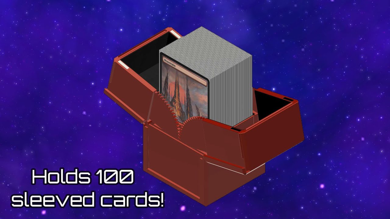 New Commander Deck Box Updated Video, Kickstarter Coming Soon! - YouTube