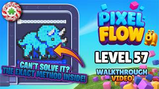 Pixel Flow - Level 57 Walkthrough