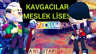 Kavgacilar Meslek Li̇sesi̇ 7.Bölüm - Bi̇ki̇ni̇ Bottomdan Çikiş - Brawl Stars Dizisi