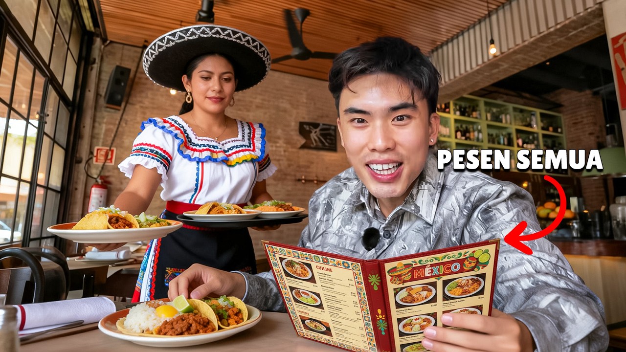 24 Jam Kuliner di Mexico: Habis Berapa Duit?